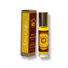 Citrus and Saffron - Elegant Jojoba Perfume Oil Roller Ball