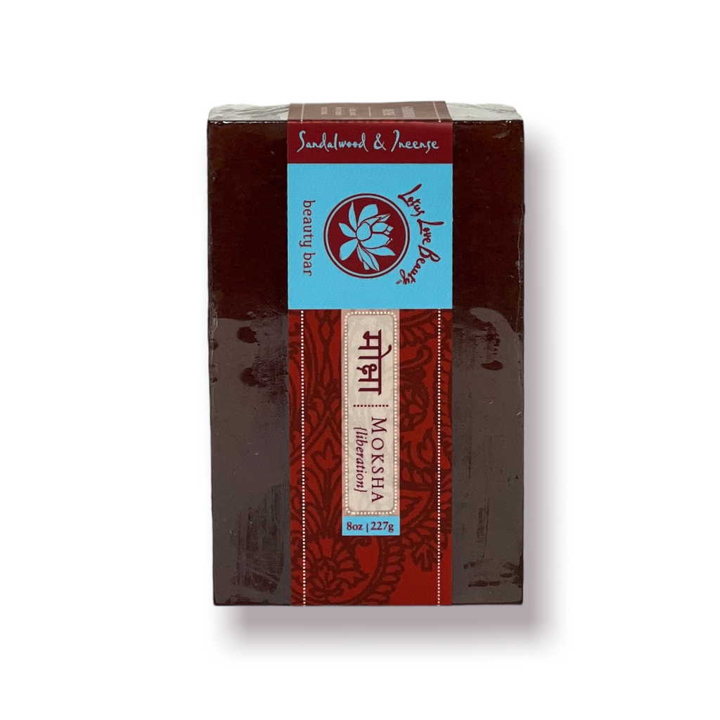 {Moksha} Sandalwood & Incense Beauty Bar Lotus Love Beauty