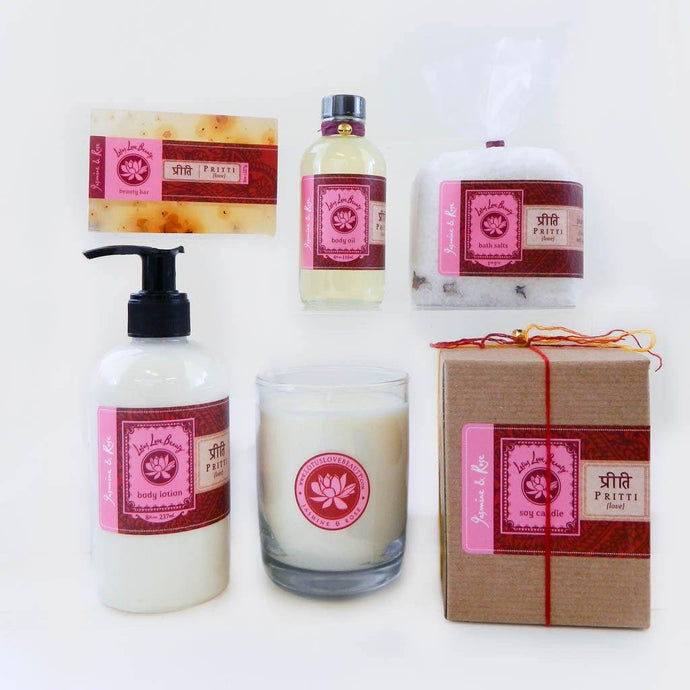 {Pritti} Jasmine & Rose 5 Piece Collection - Lotus Love Beauty