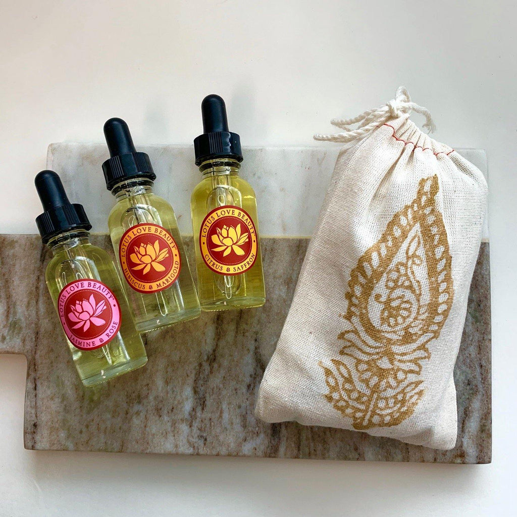 Mini Body Oil Trio – Lotus Love Beauty