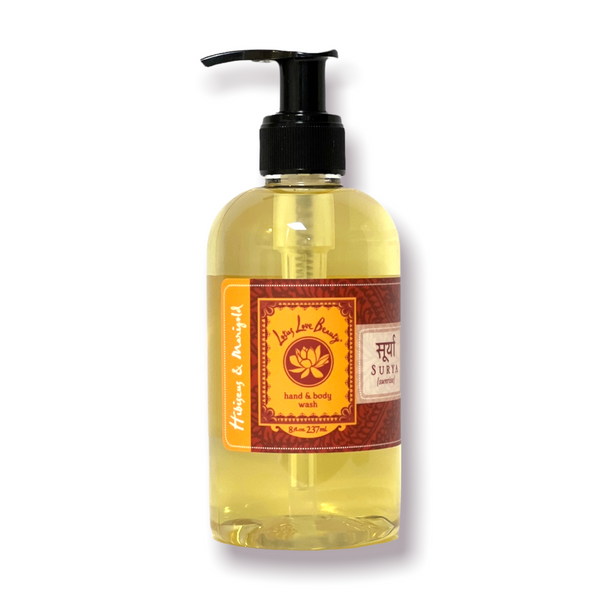 {Surya} Hibiscus & Marigold Hand & Body Wash