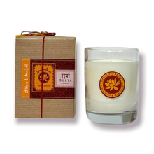 {Surya} Hibiscus & Marigold Kalava Candle