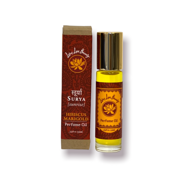 {Surya} Hibiscus & Marigold Perfume Oil