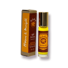Hibiscus and Marigold - Elegant Jojoba Perfume Oil Roller Ball