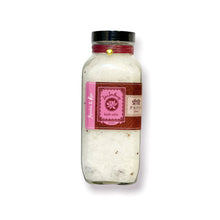 Jasmine and Rose Bath Salts with Sustainable Glass Jar - Relaxing Soak 