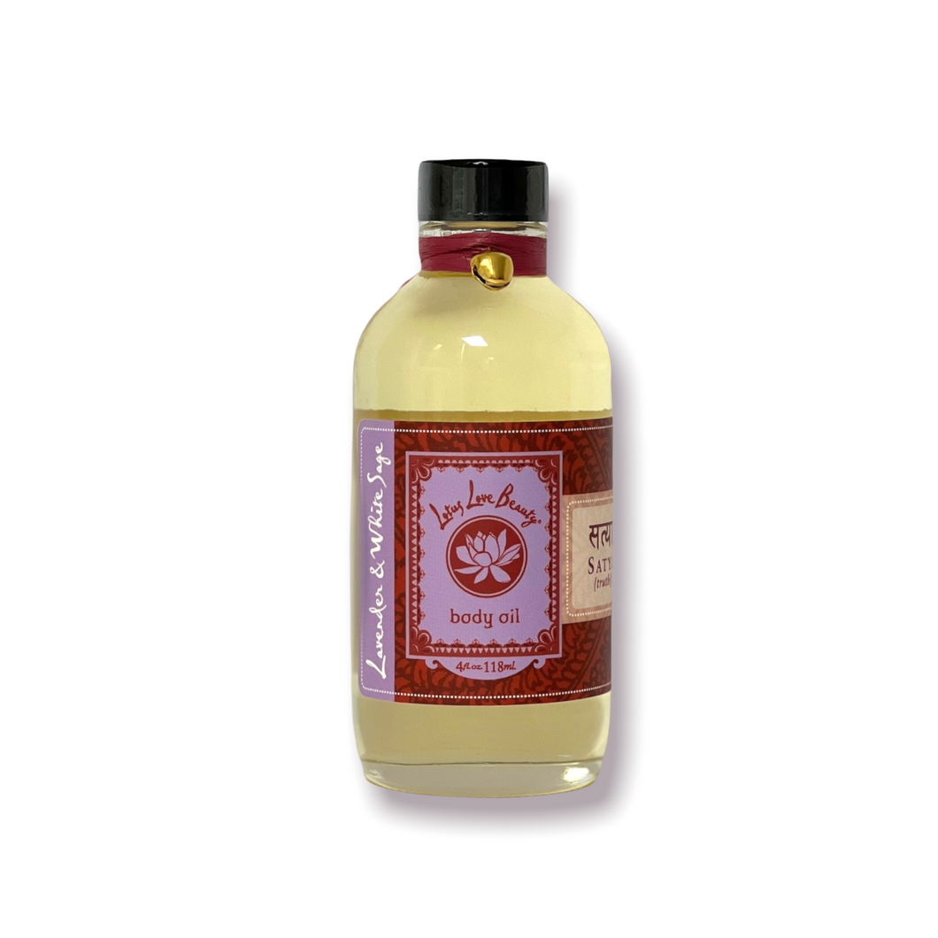 {Satya} Lavender & White Sage Body Oil
