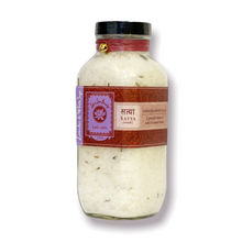 {Satya} Lavender & White Sage Bath Salts: Glass Bottle