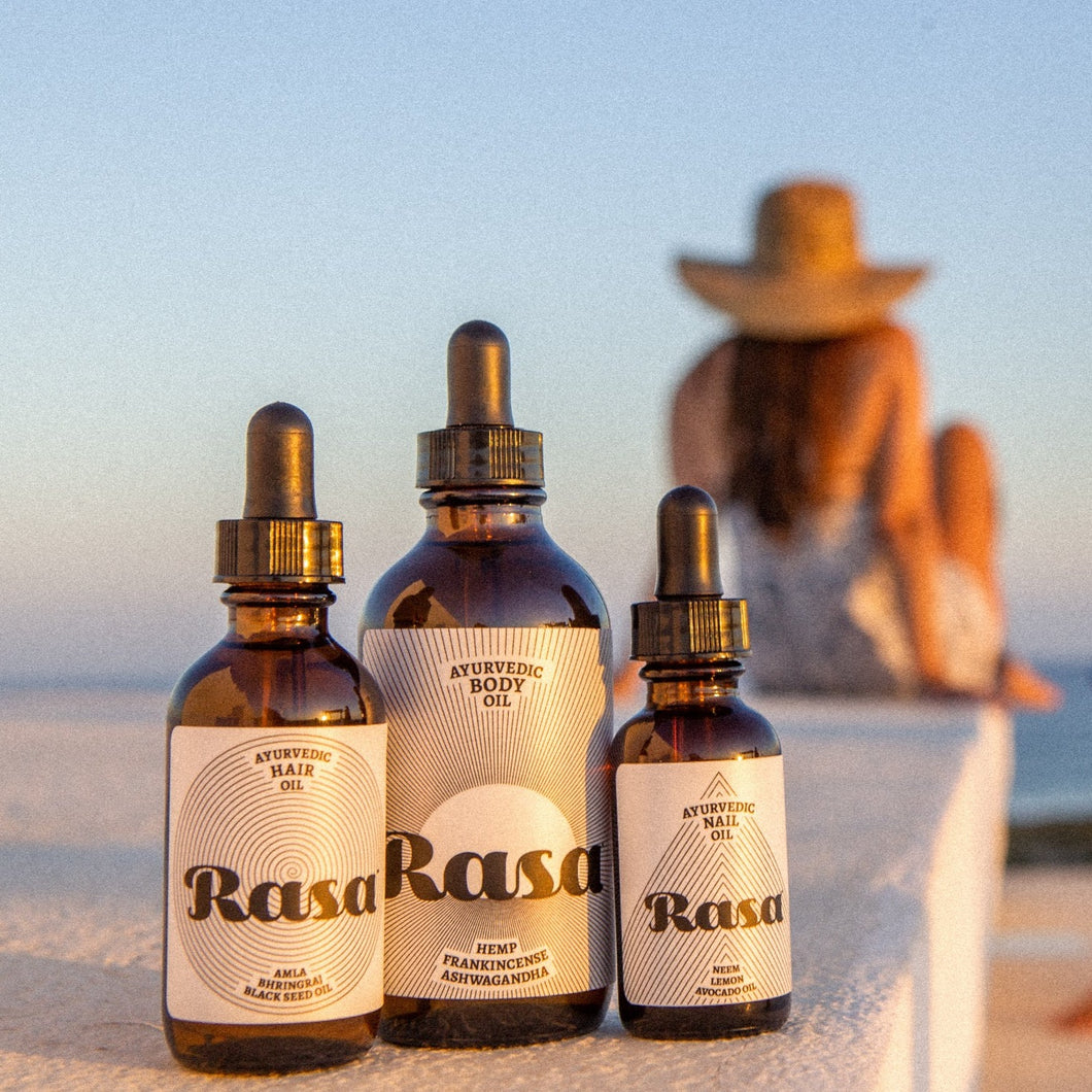 Rasa Ayurvedic Oils Luxe Bundle Lotus Love Beauty Rasa Ayurvedic Oils Luxe Bundle Lotus Love Beauty