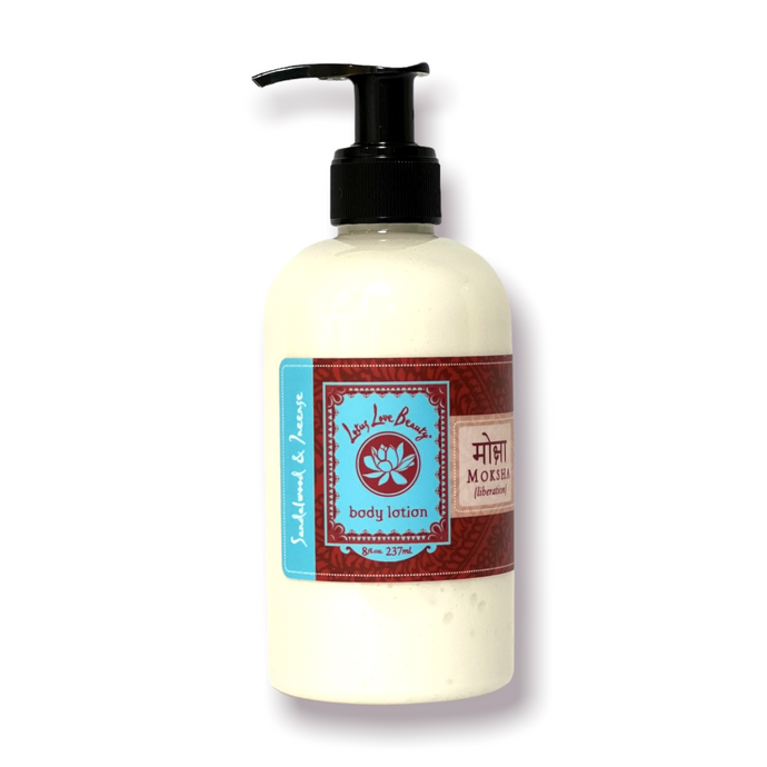 {Moksha} Sandalwood & Incense Body Lotion