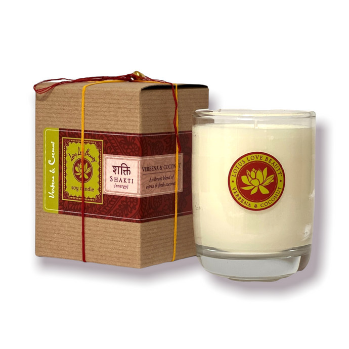 {Shakti} Verbena & Coconut Kalava Candle